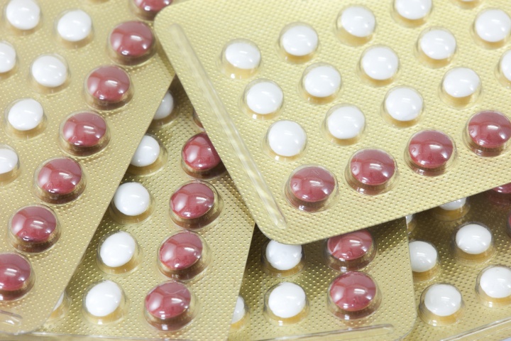 Contraceptive pills strip